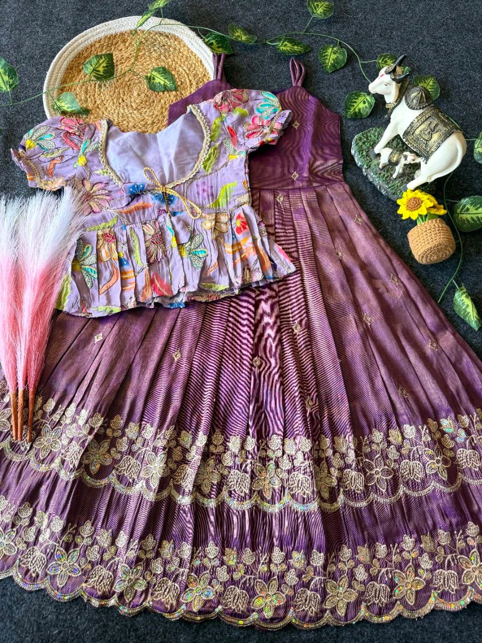 Gown Set with Coat