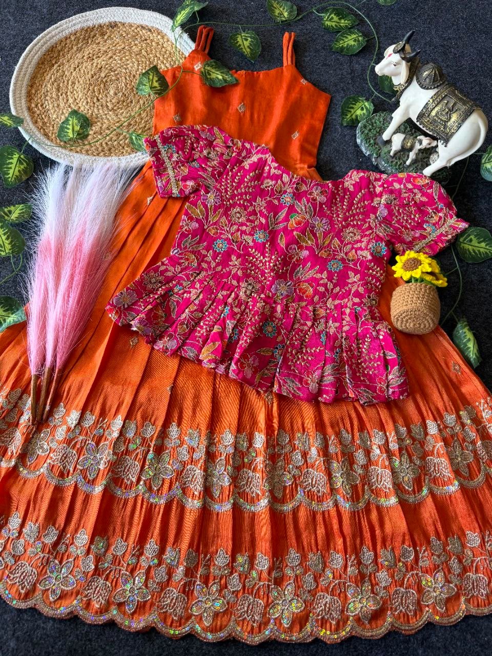 Gown Set with Coat