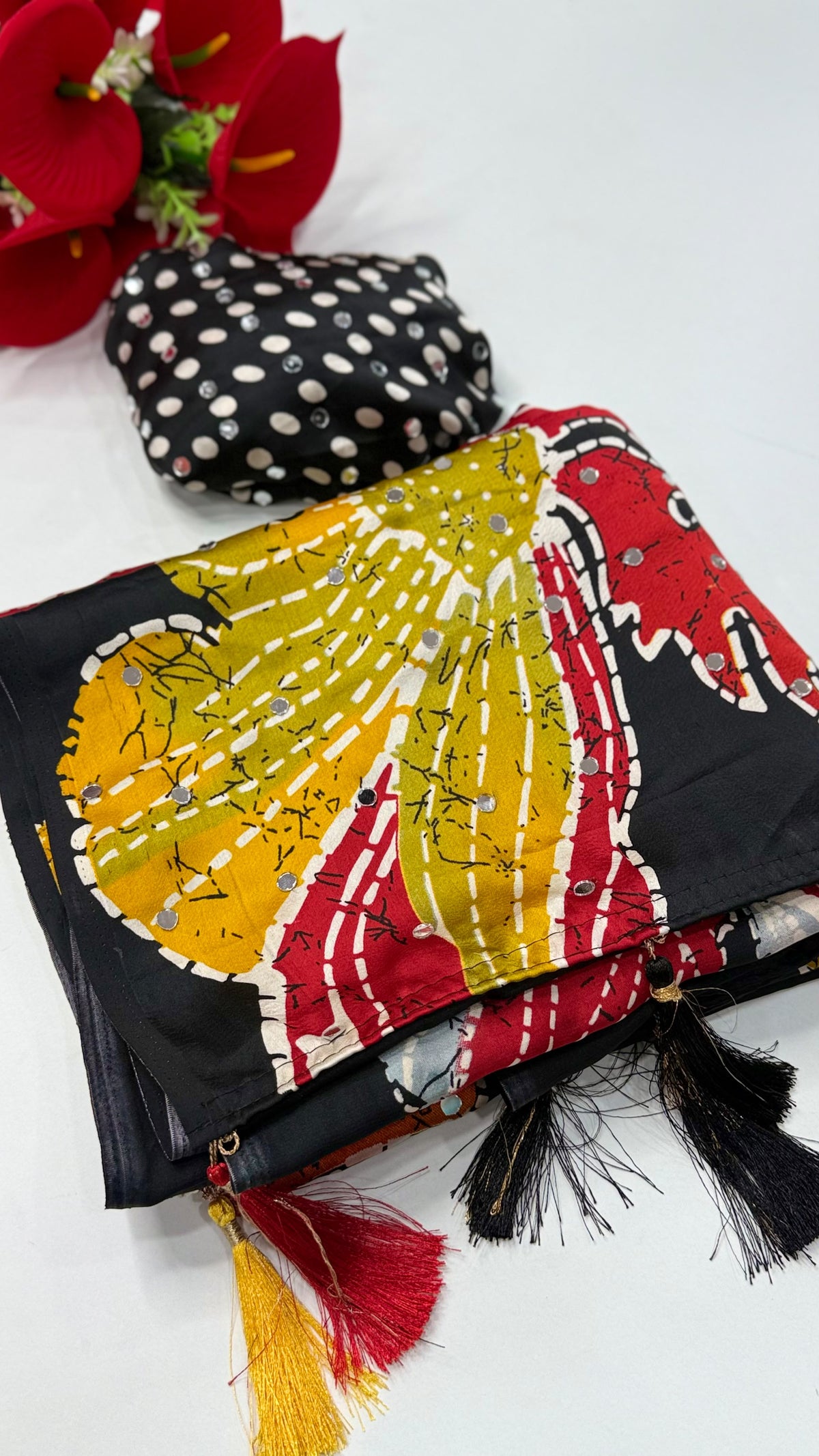 Satin sarees