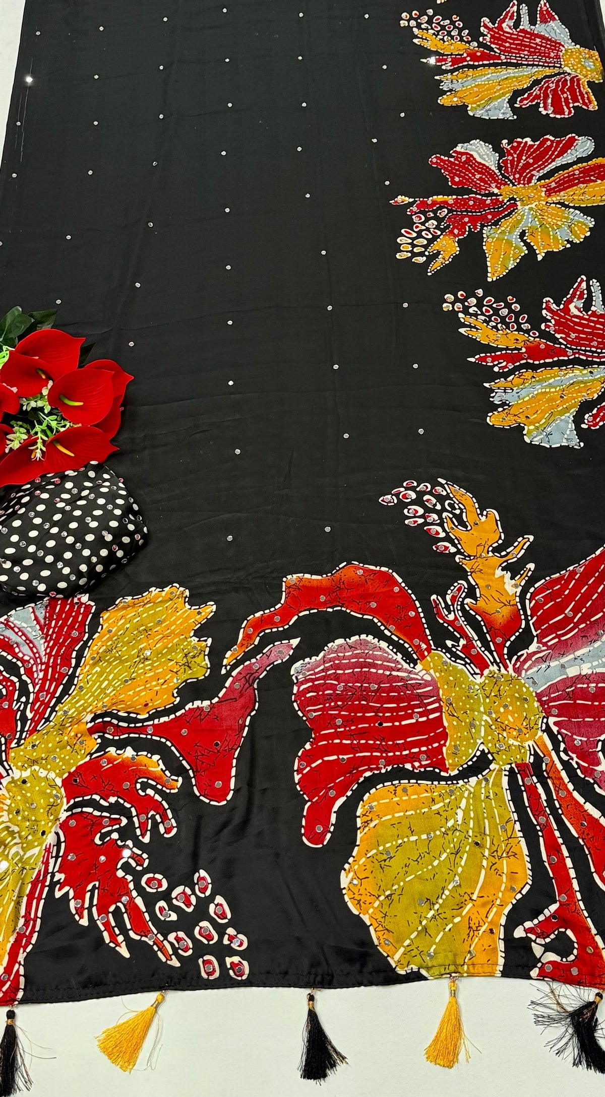 Satin sarees