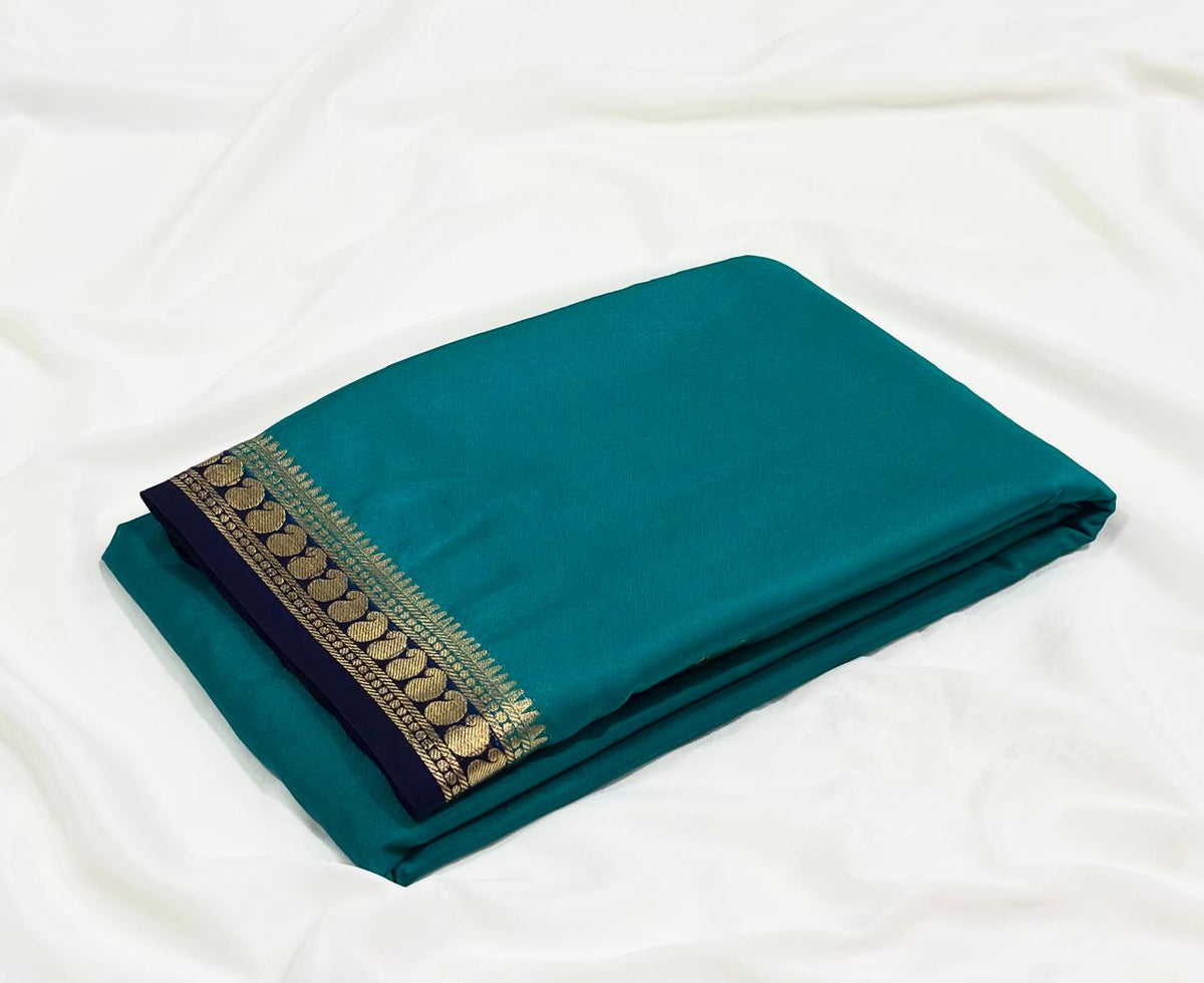 Premium Mysore crepe silk saree