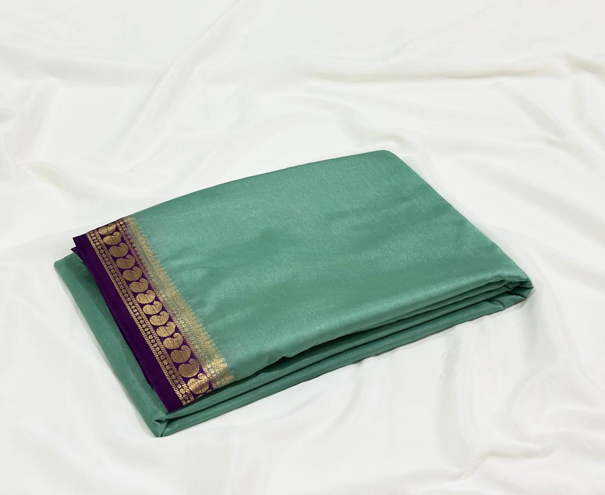 Premium Mysore crepe silk saree