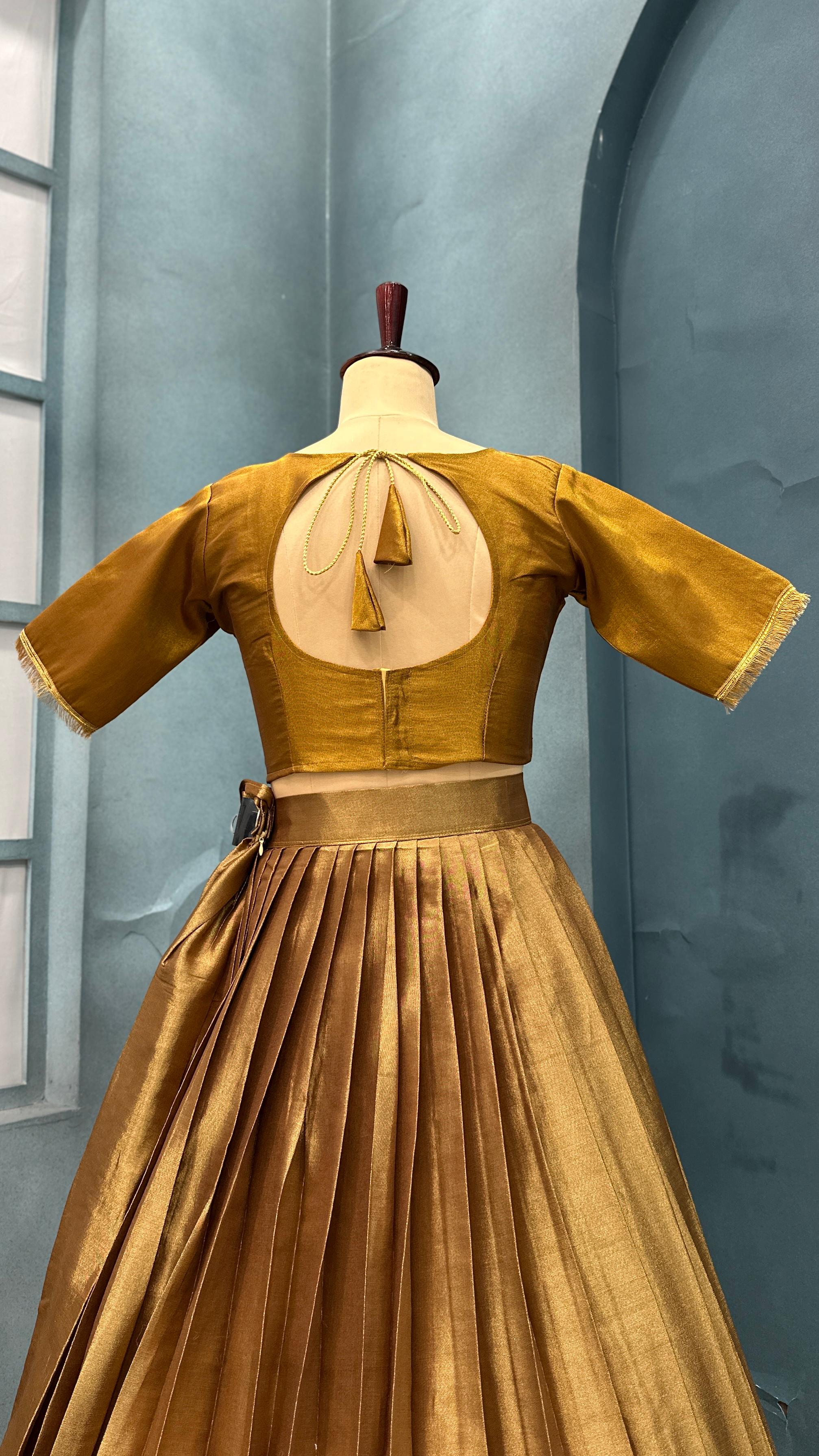 VISCOUS TISSUE SILK LEHENGA