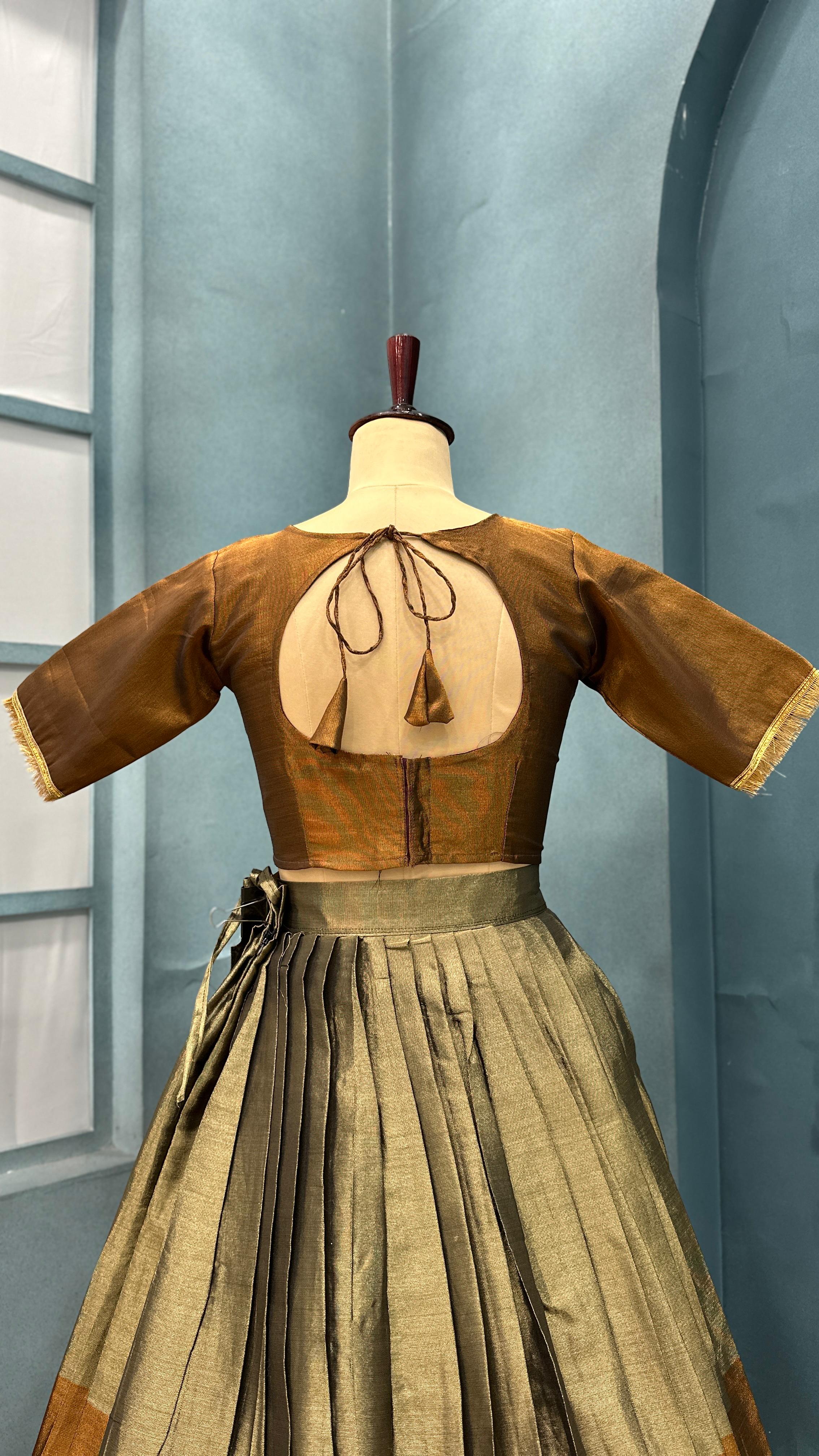 VISCOUS TISSUE SILK LEHENGA