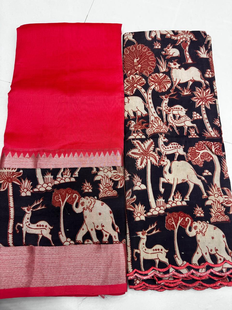 UNSTITCHED LEHANGA SET
