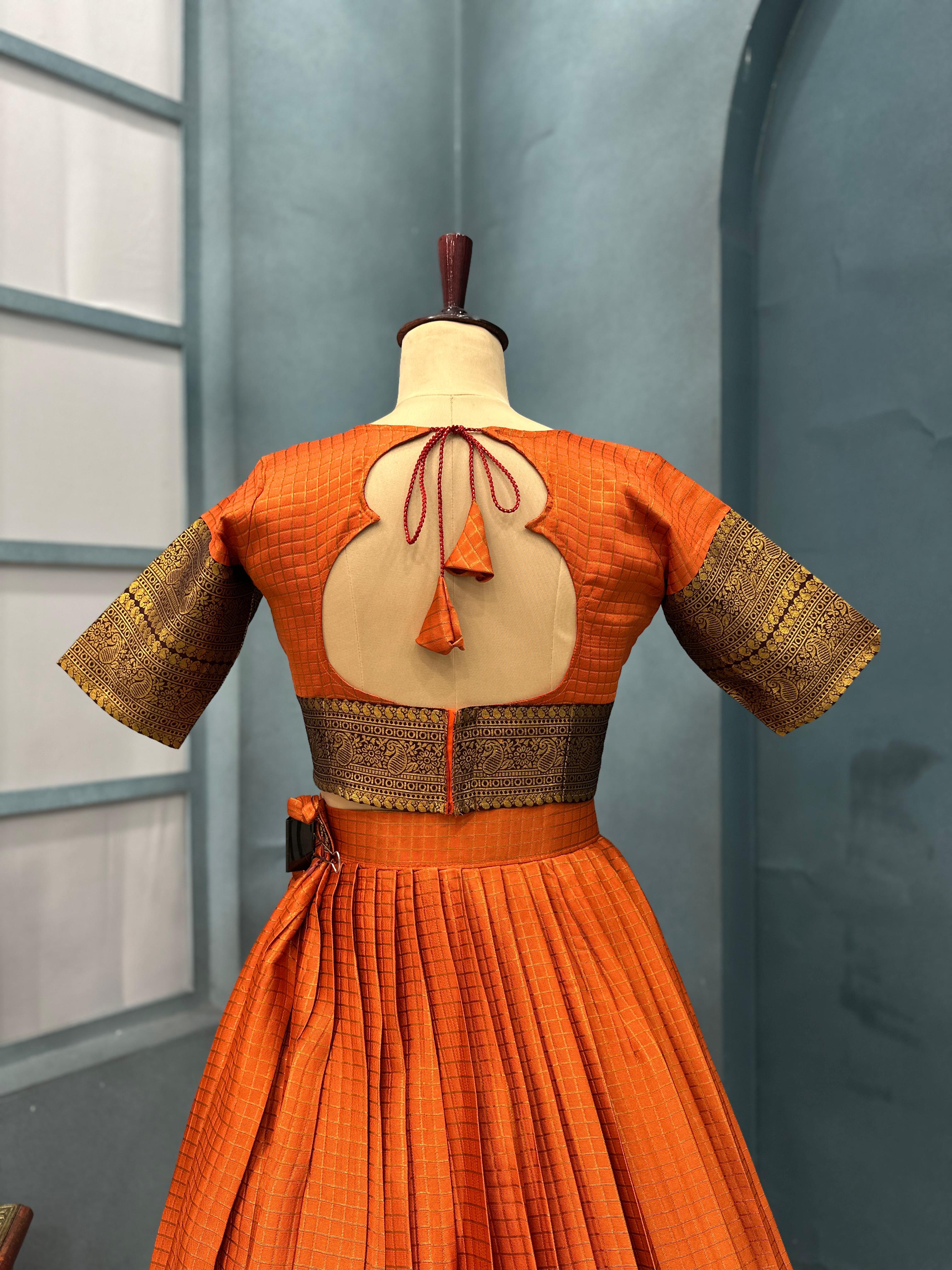 GADWAL KANCHI PATTU LEHENGA