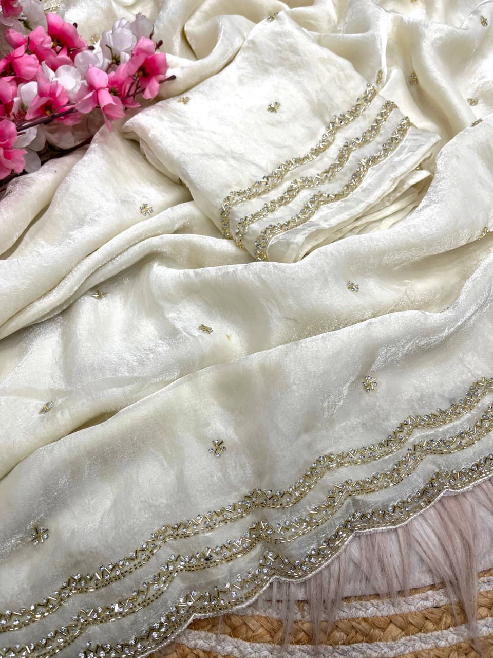 space silk sarees