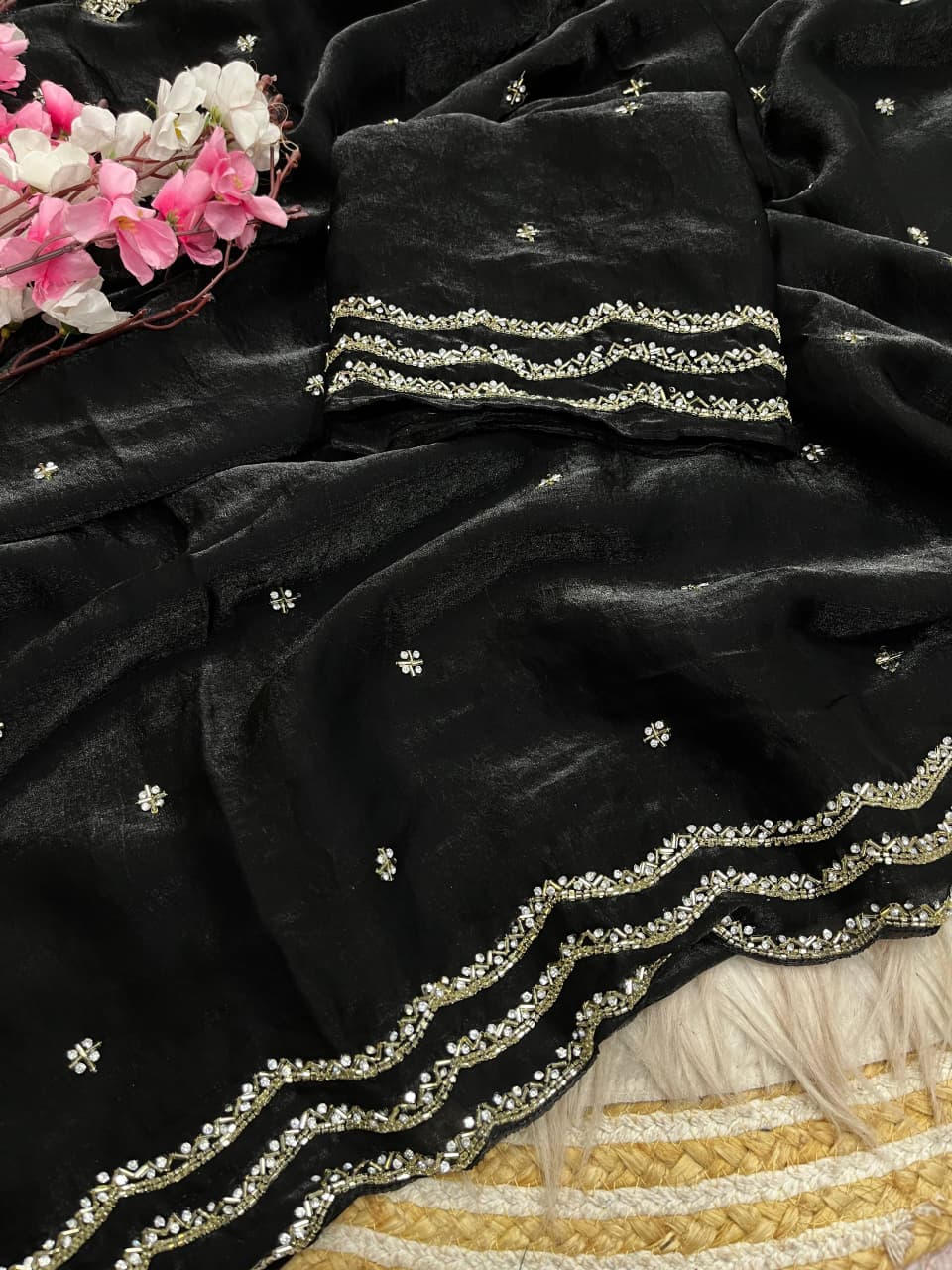space silk sarees