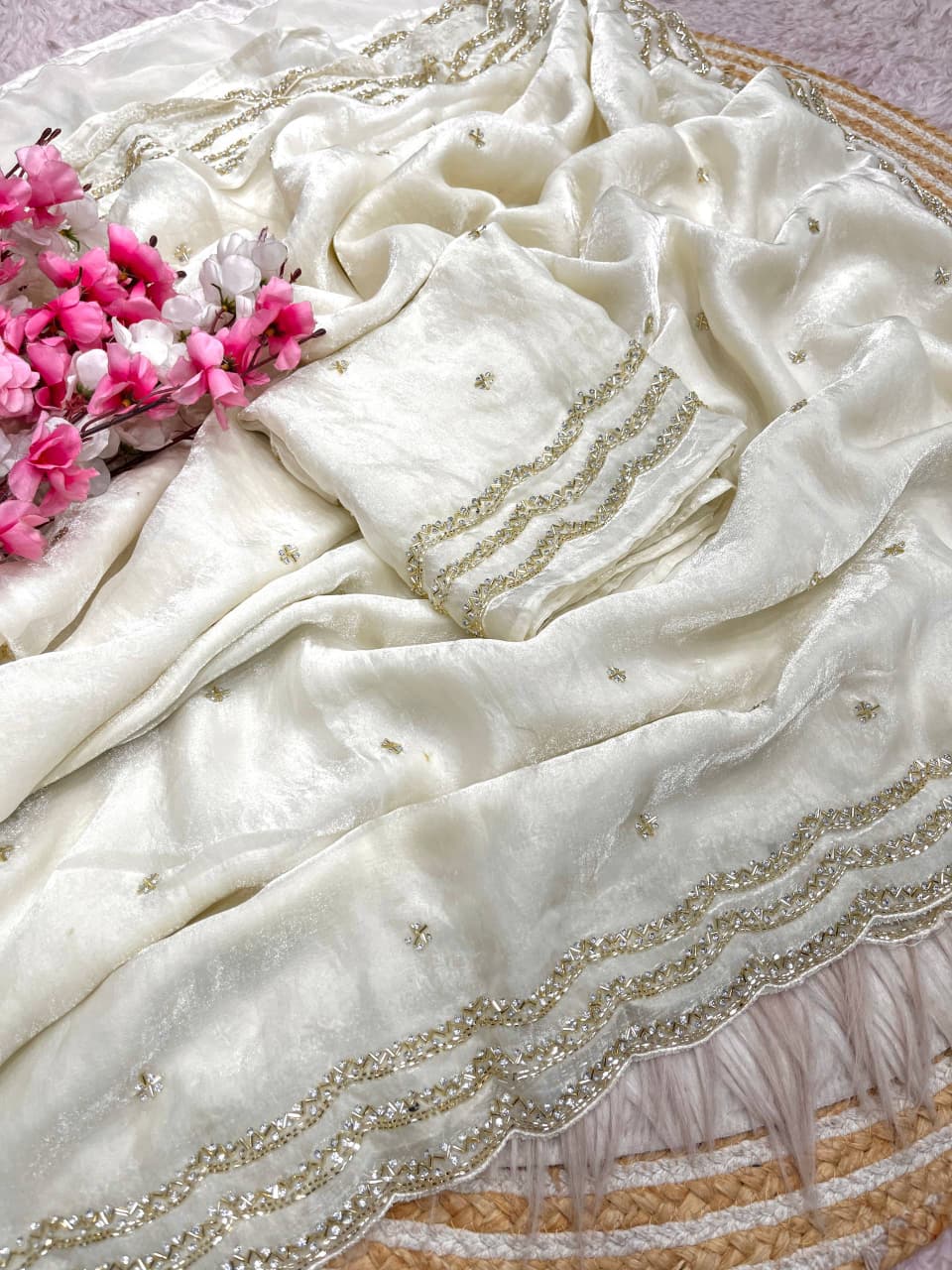 space silk sarees
