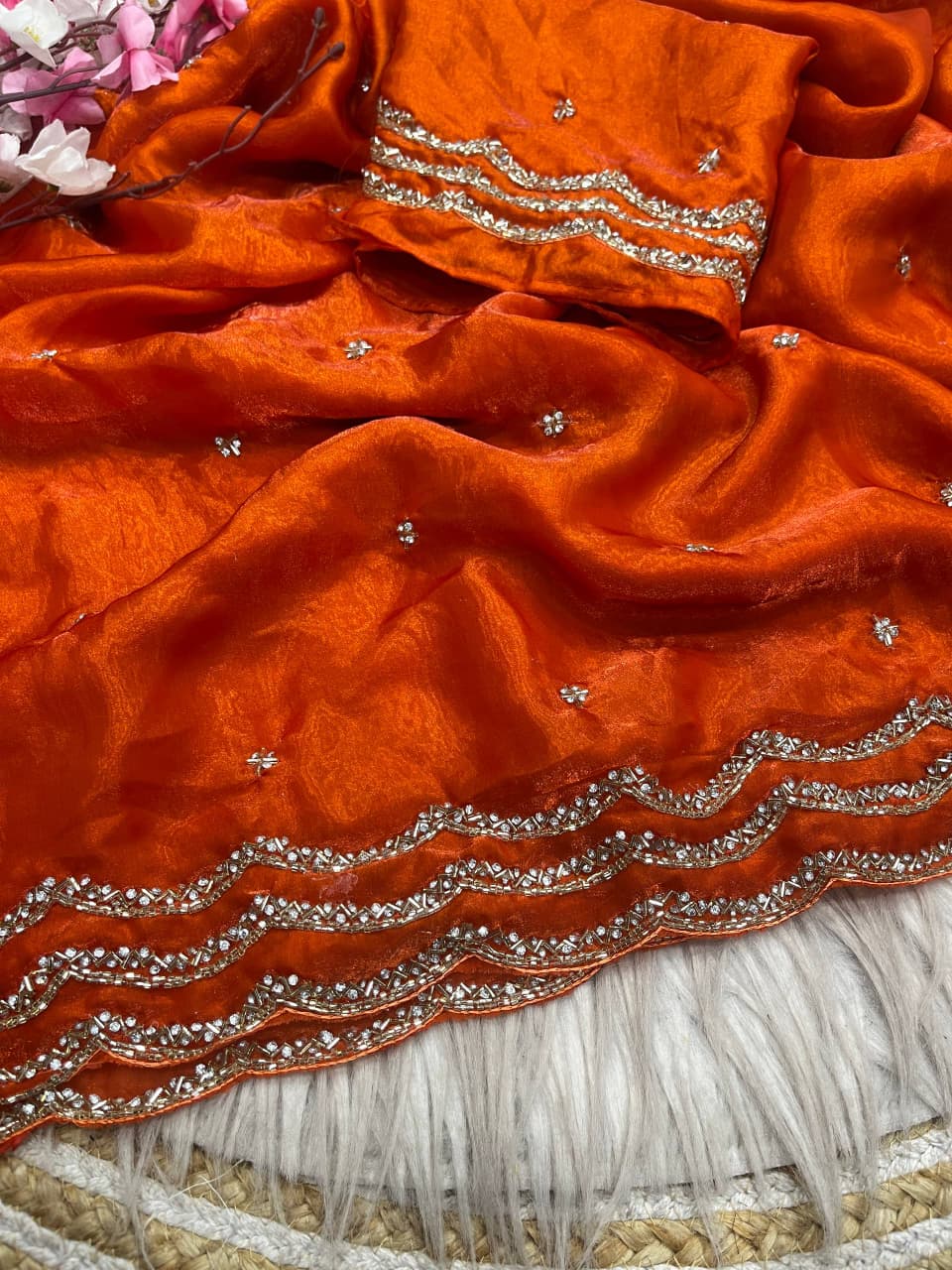 space silk sarees
