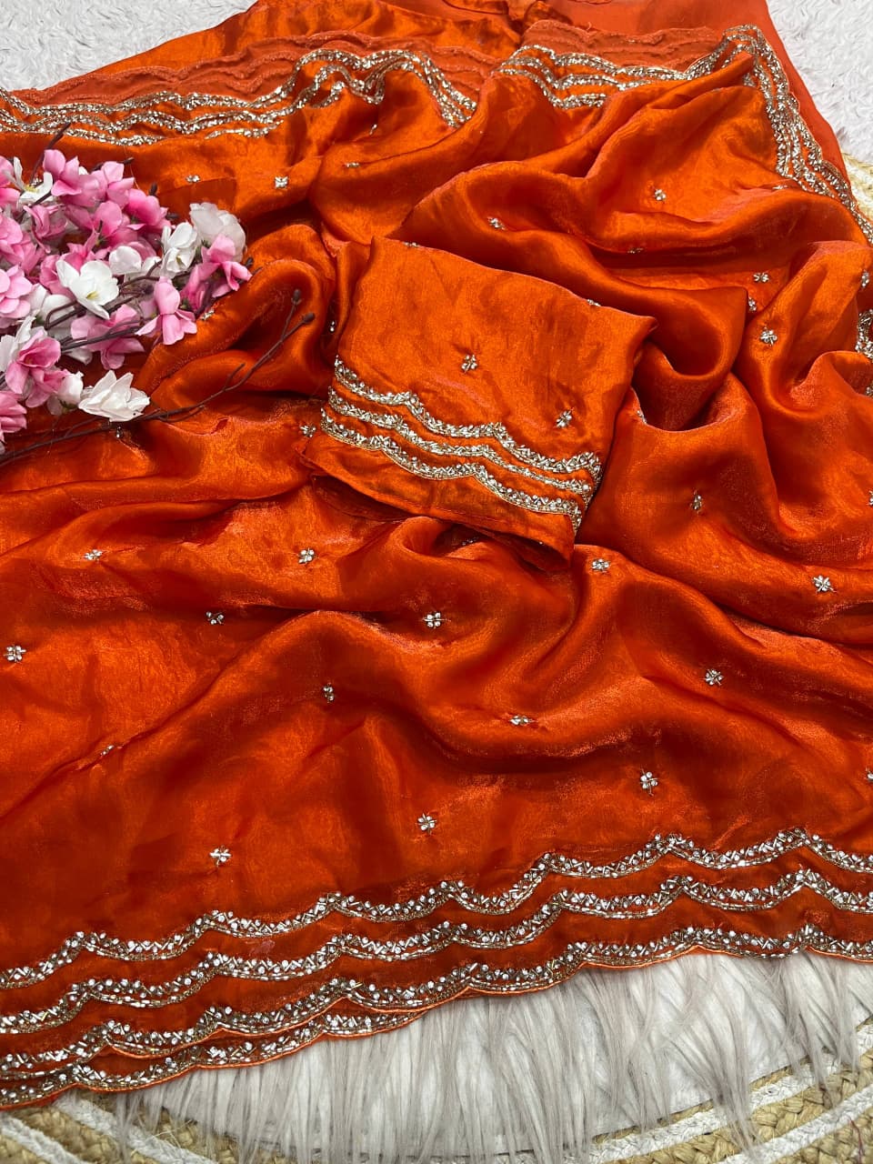 space silk sarees
