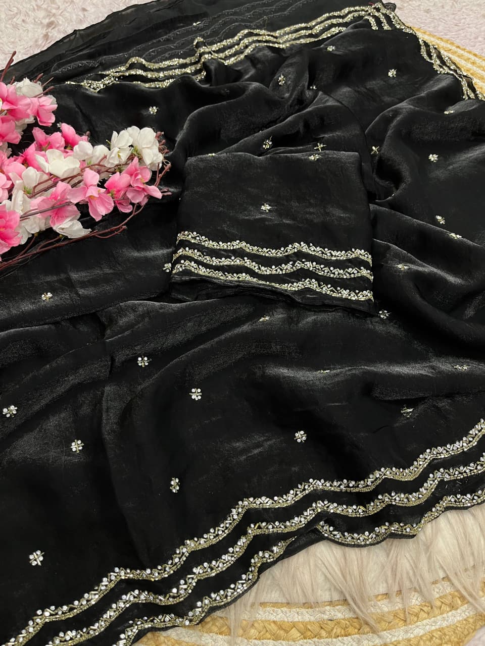 space silk sarees