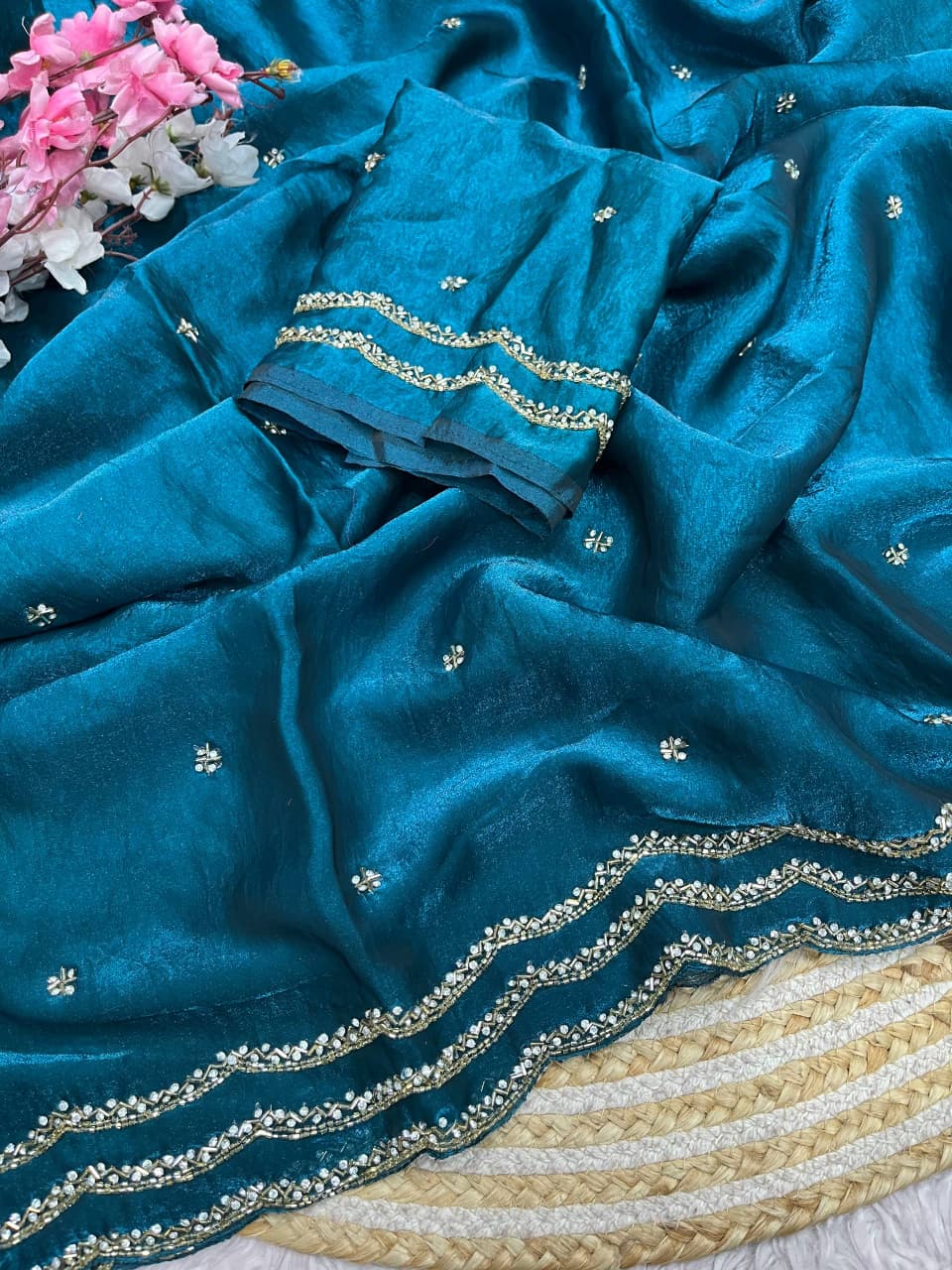 space silk sarees