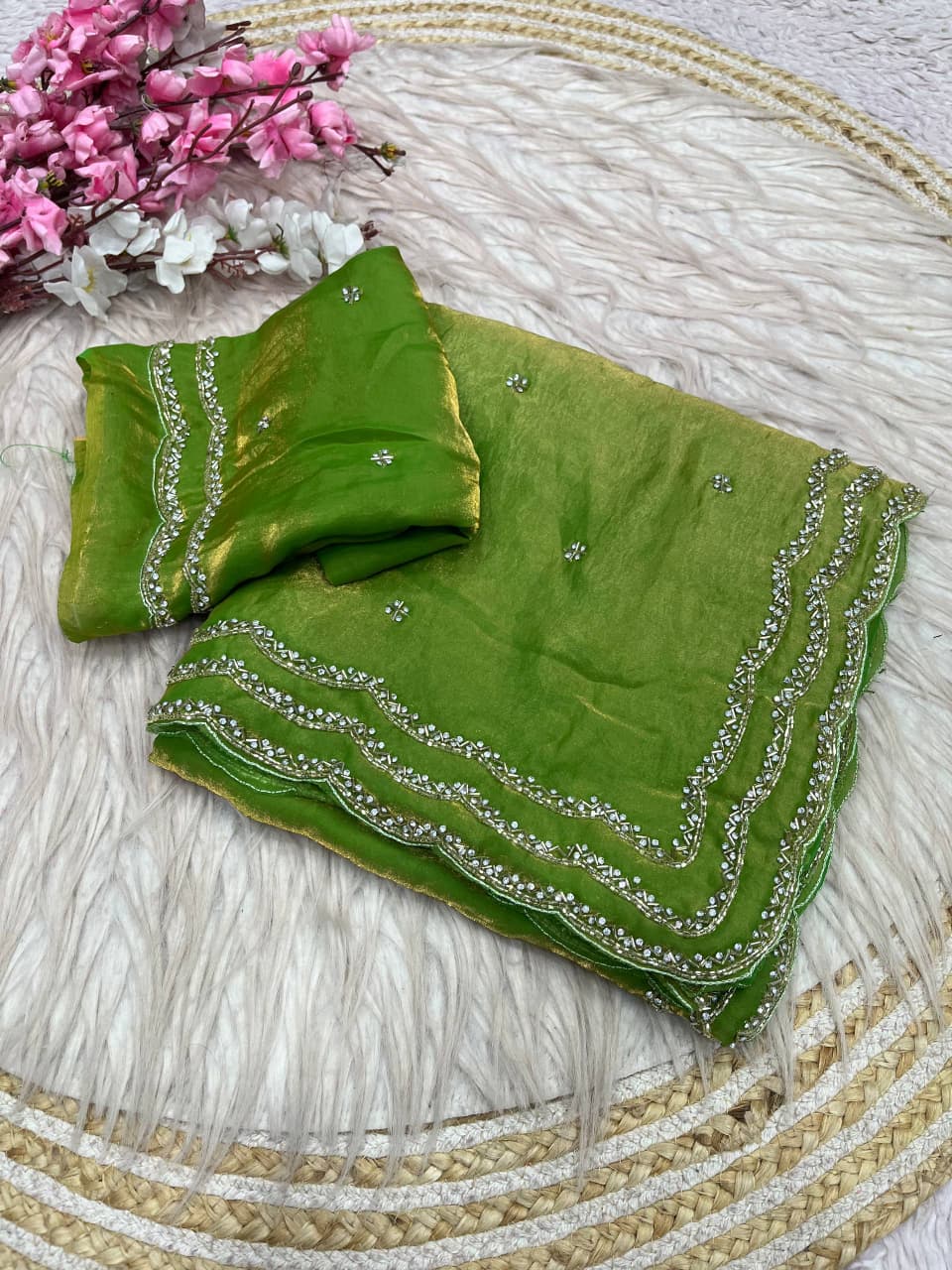 space silk sarees