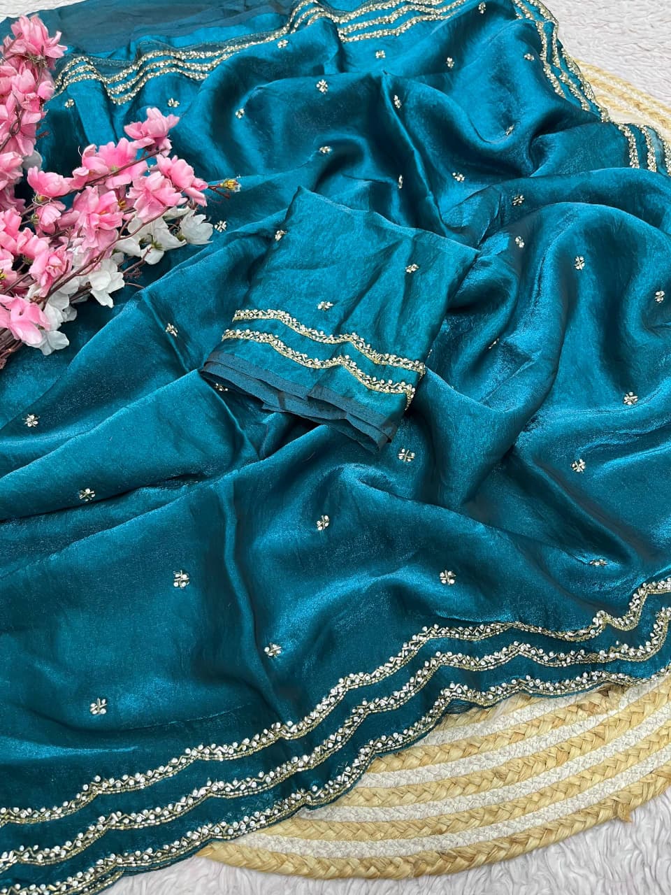 space silk sarees