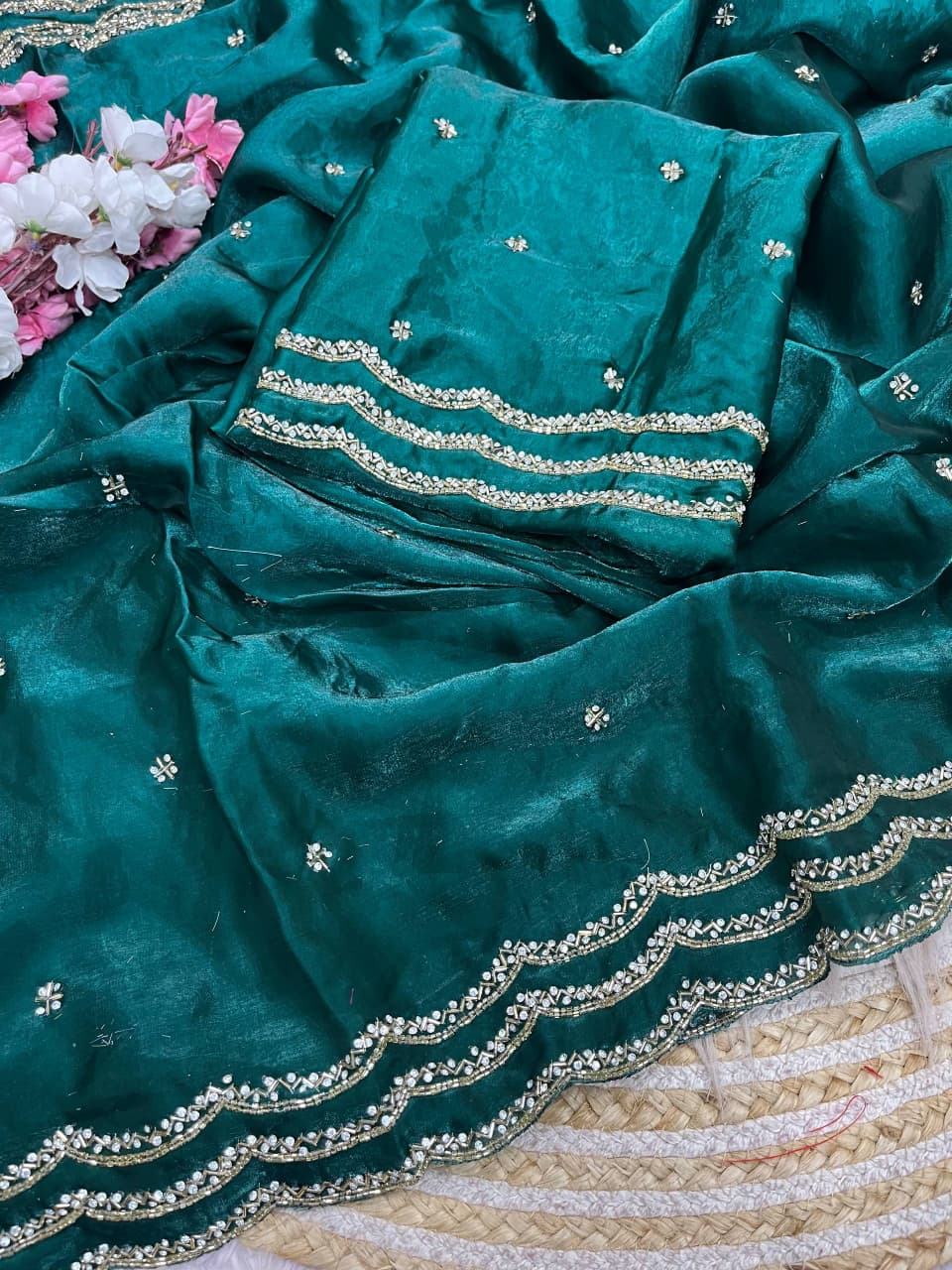 space silk sarees