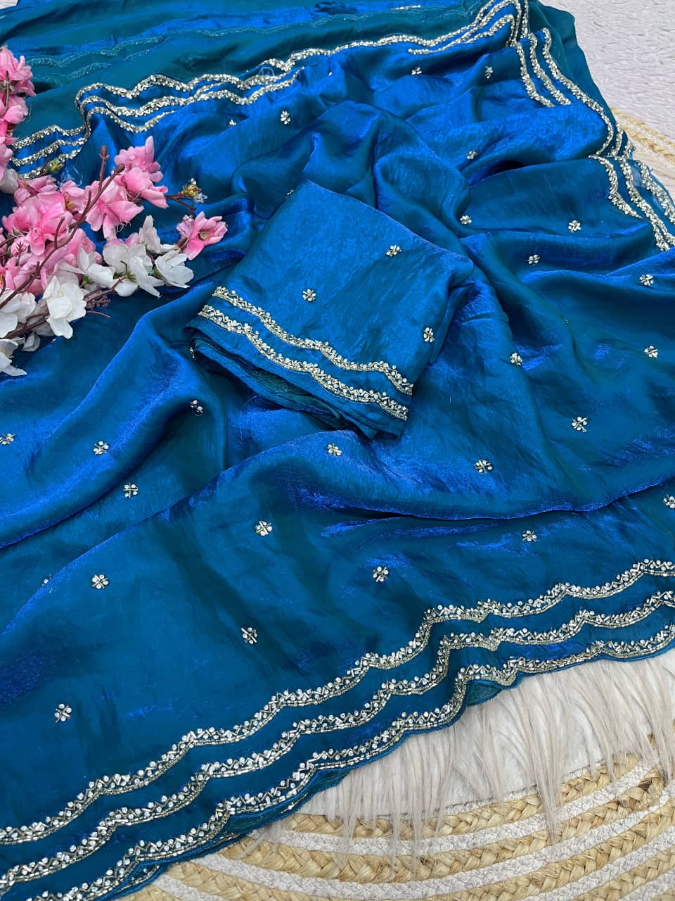 space silk sarees