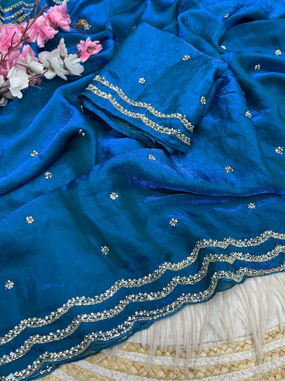 space silk sarees