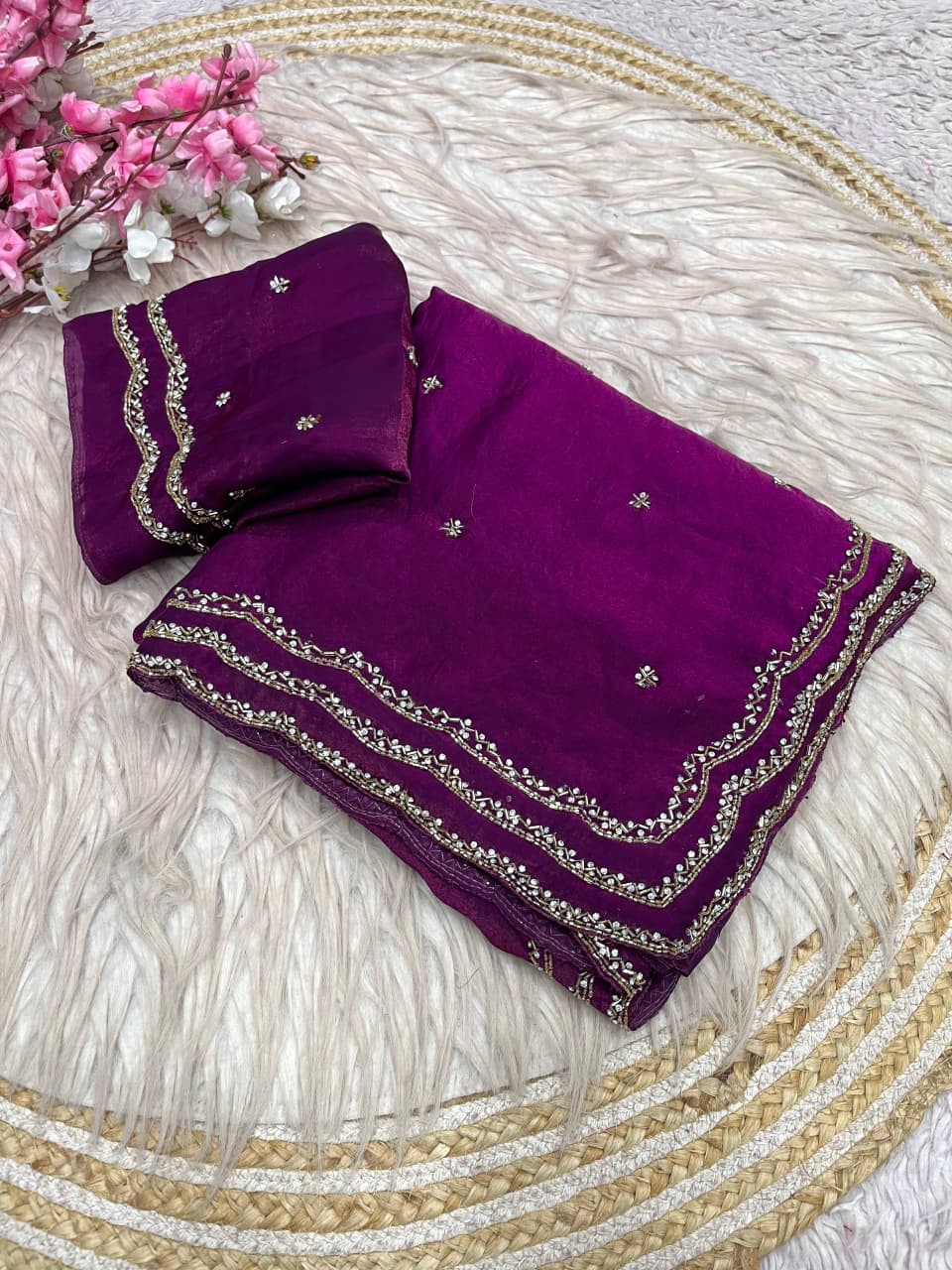 space silk sarees