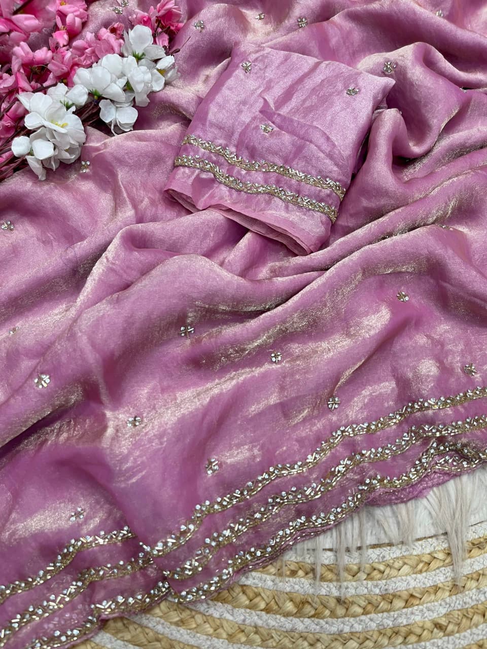 space silk sarees
