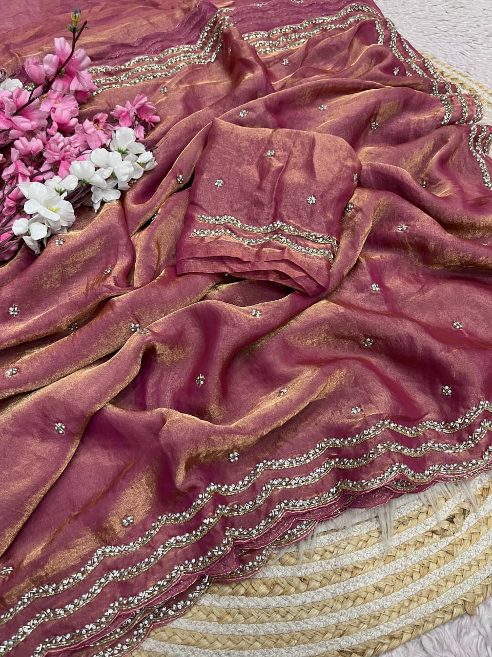 space silk sarees