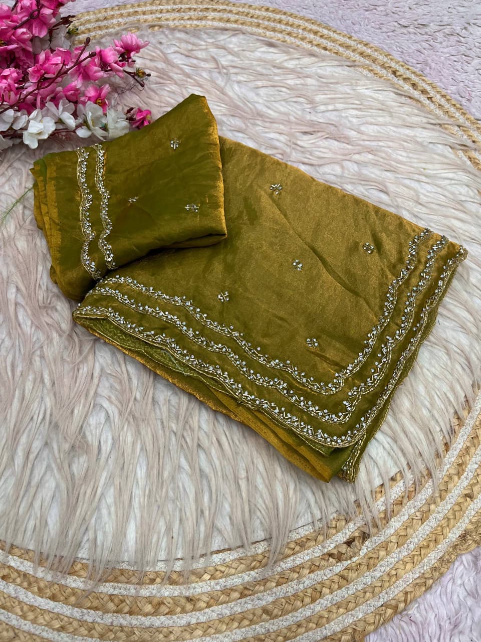 space silk sarees