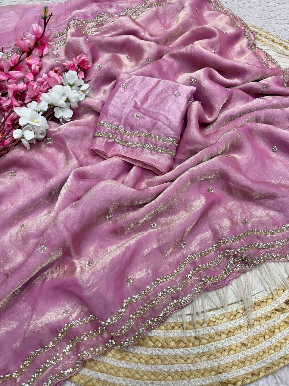 space silk sarees
