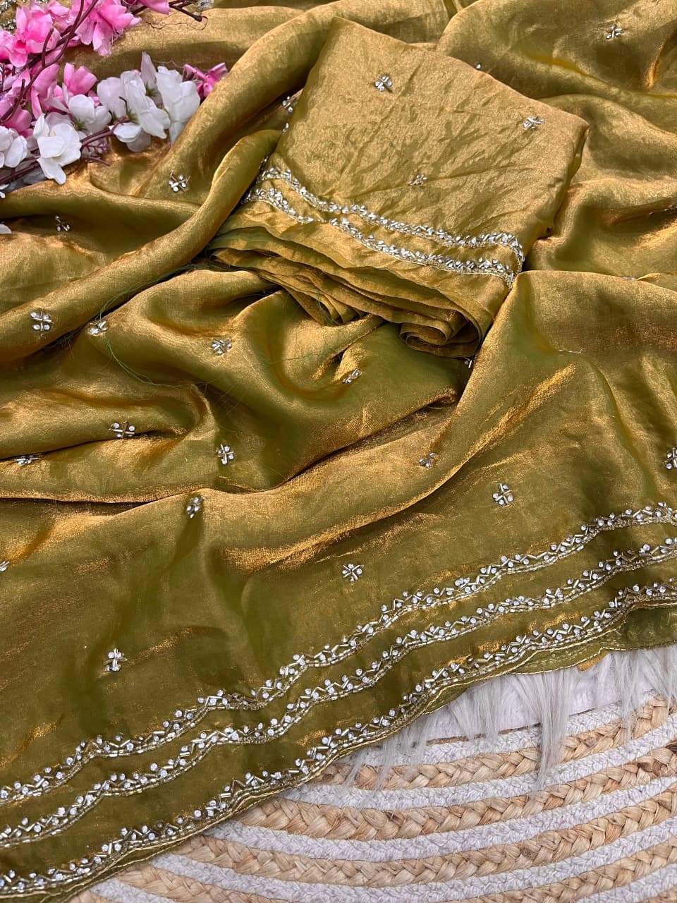 space silk sarees