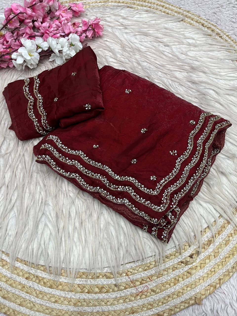 space silk sarees
