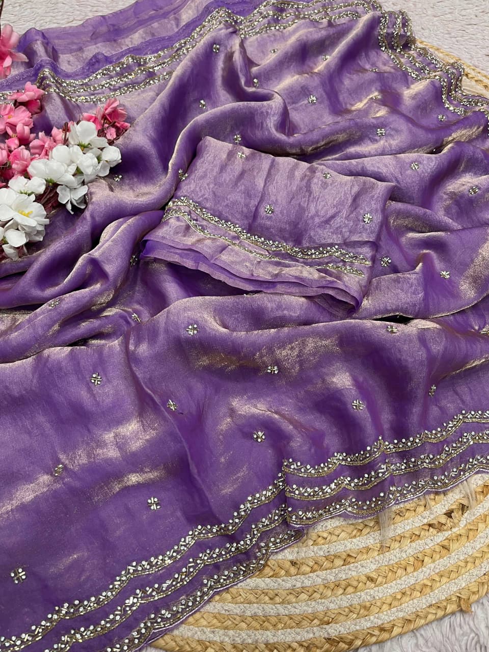 space silk sarees