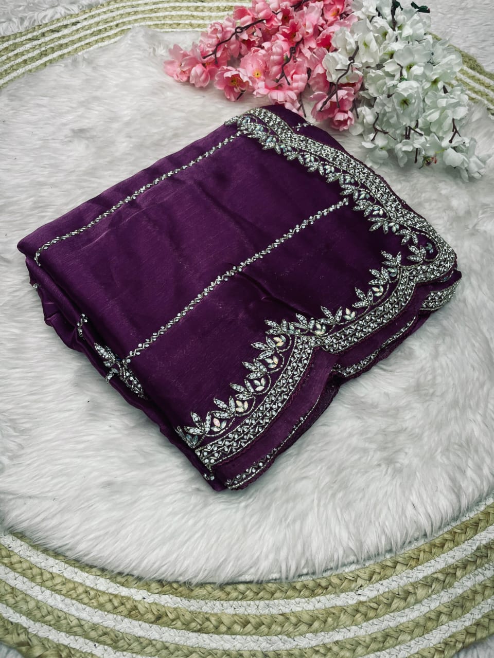 HAND WORK SAREES