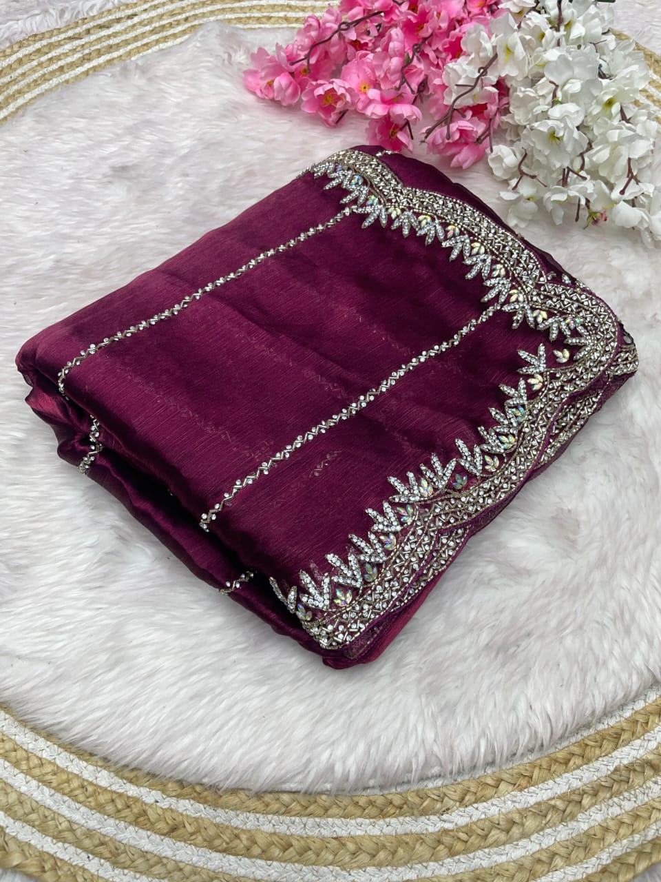 HAND WORK SAREES