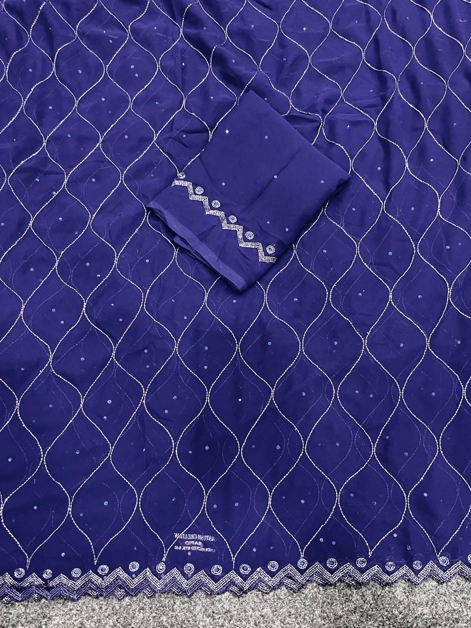 HANDWORK GEORGETTE SAREES