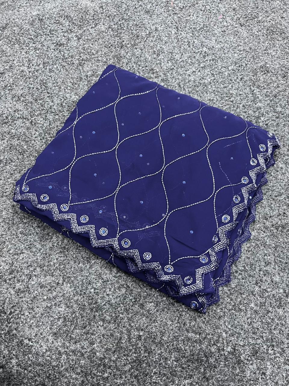 HANDWORK GEORGETTE SAREES