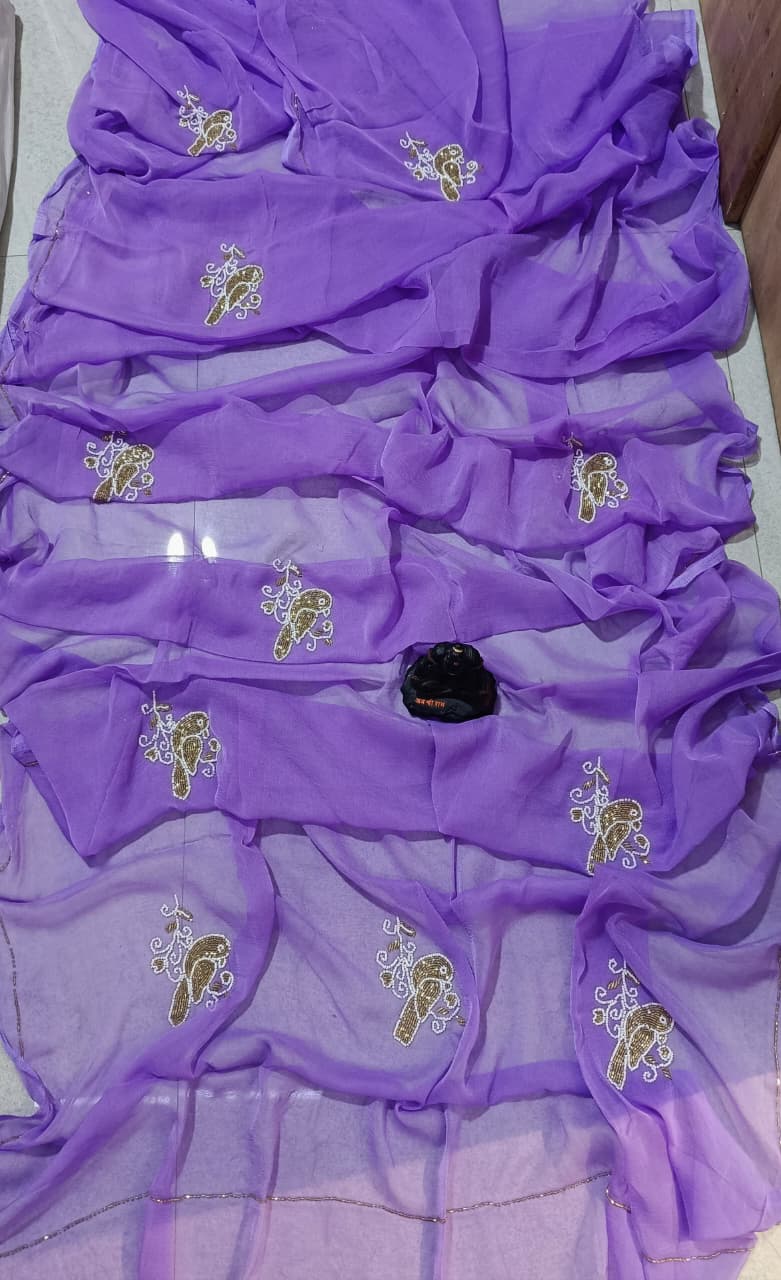 chiffon sarees