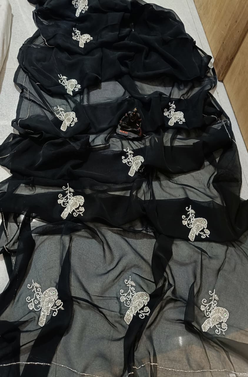 chiffon sarees