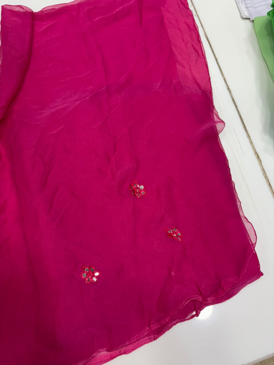 HALF CHIFFON DUAL  SAREES