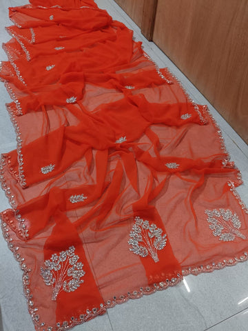 ROYAL GEORGETTE SAREES