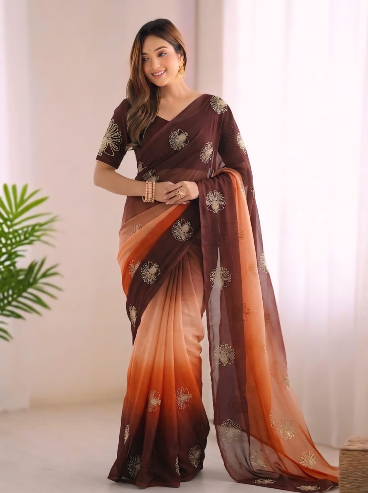 fendy silk saree