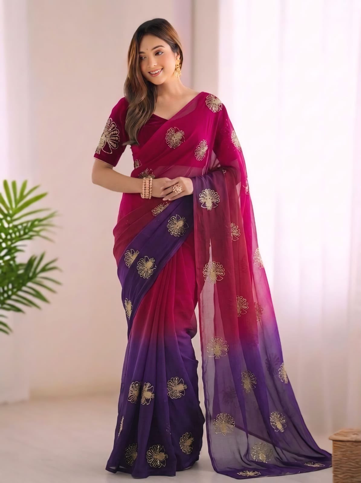 fendy silk saree