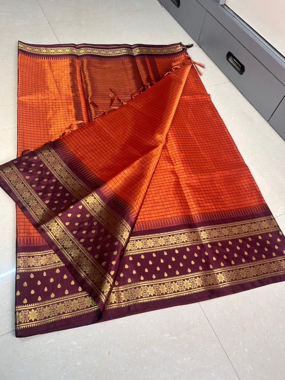 LATEST BANARASI TISSUE SILK SAREE