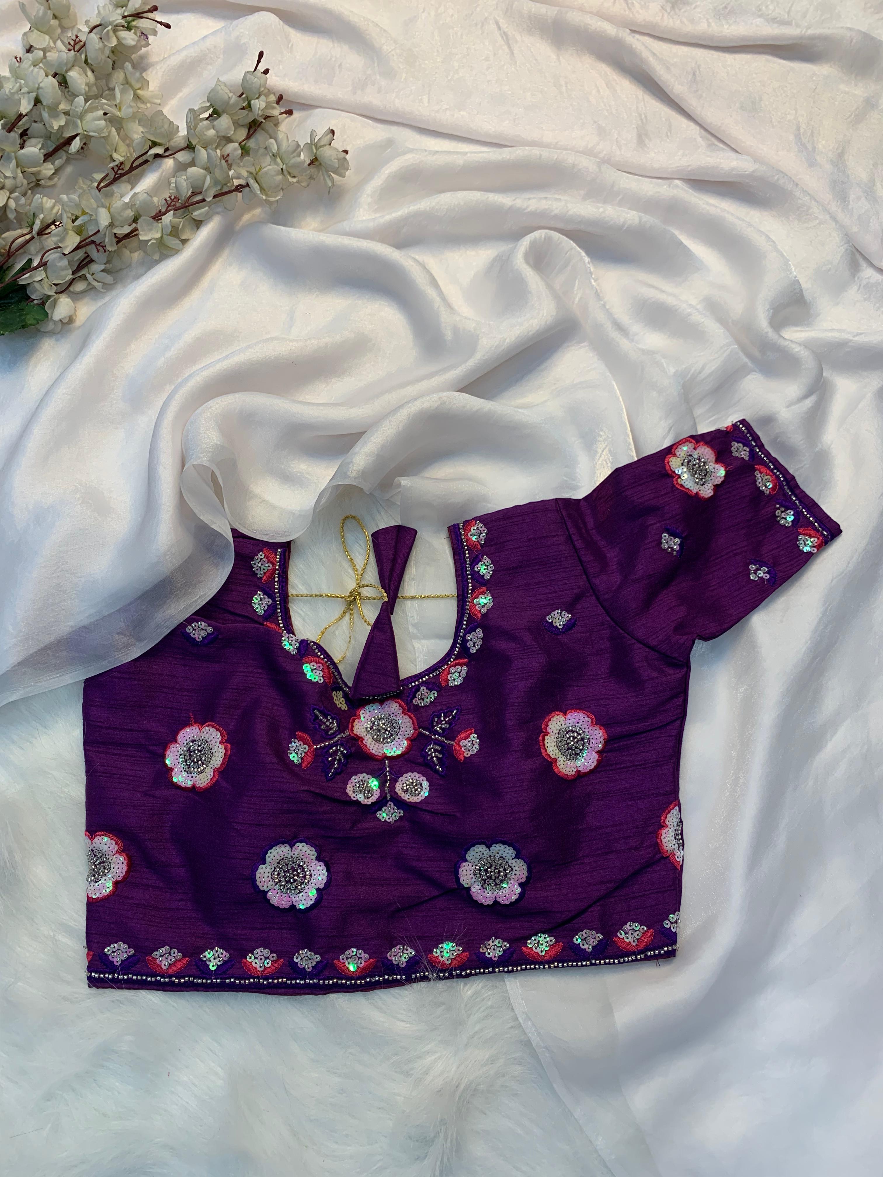 FENDY SATTIN SAREES