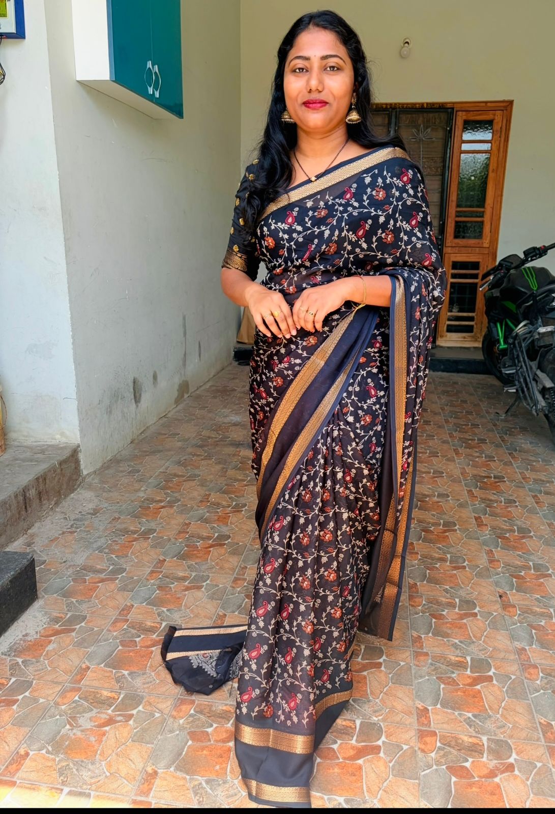 geoergette sarees