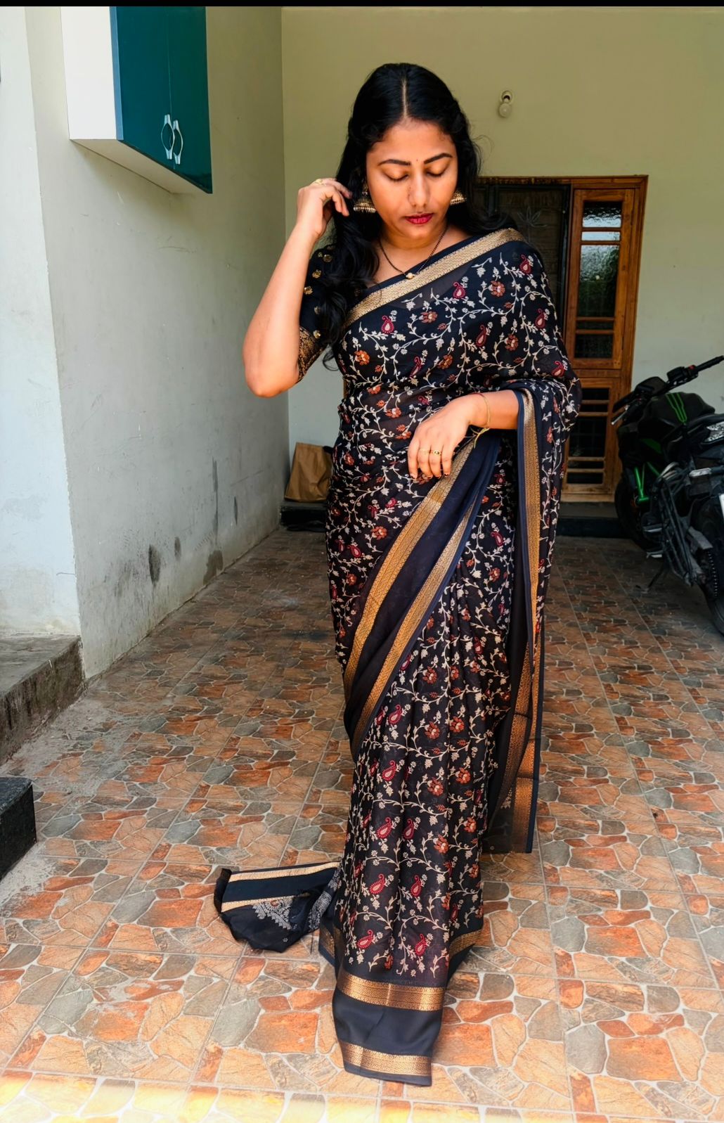 geoergette sarees