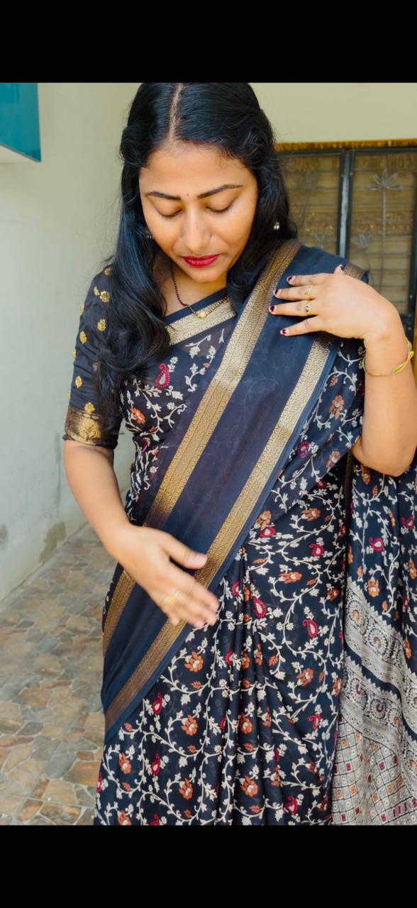geoergette sarees