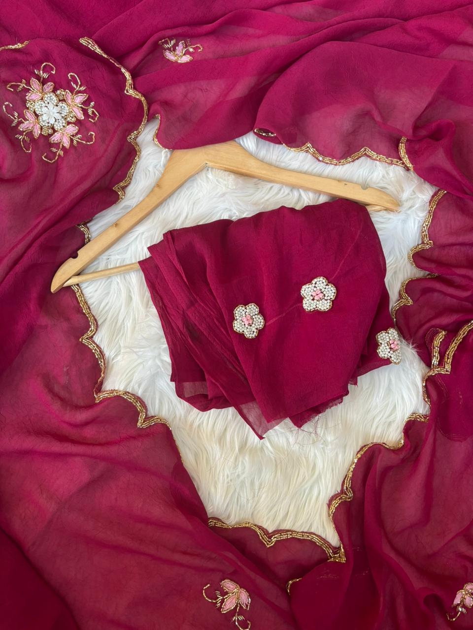 crush rangoli sarees