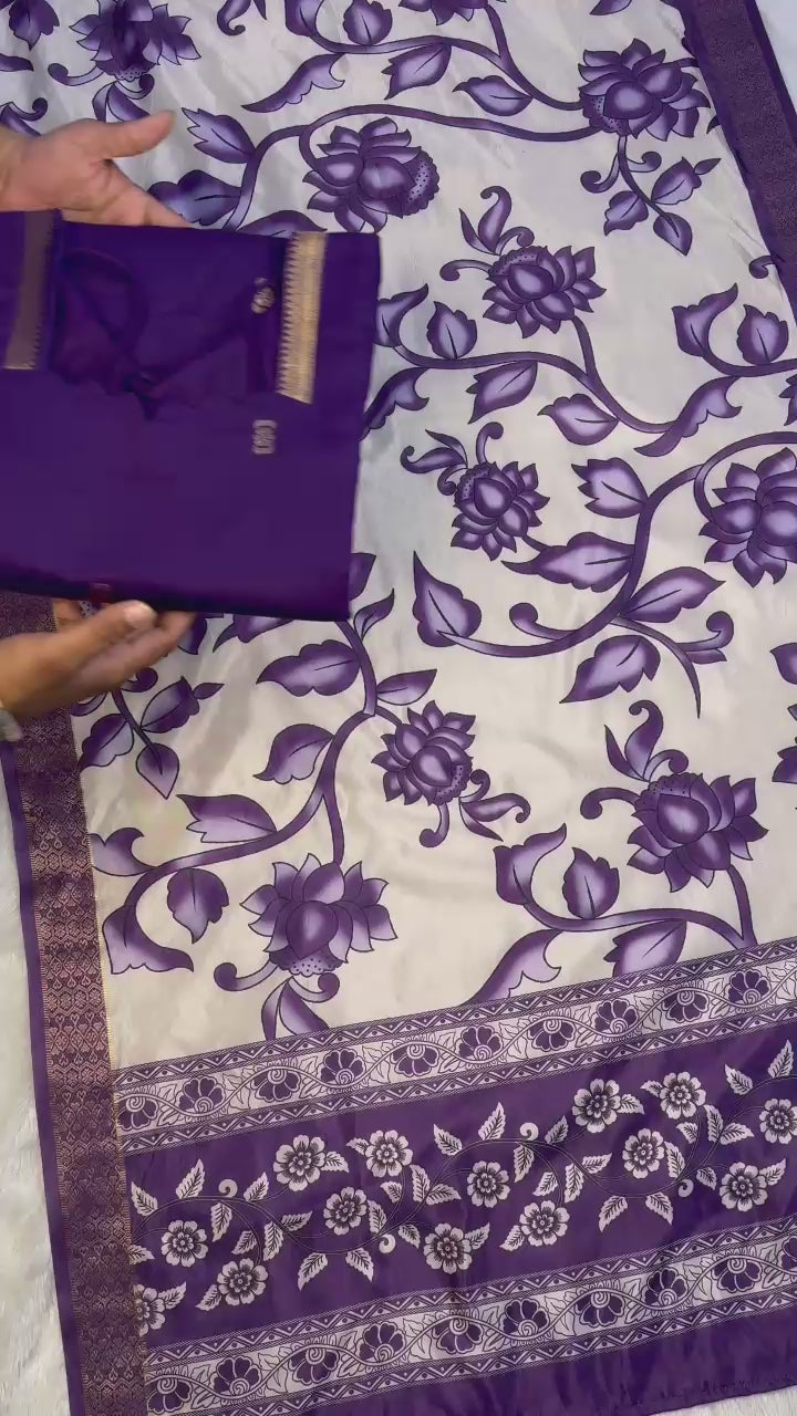 Premium Silk cotton dress with duppata