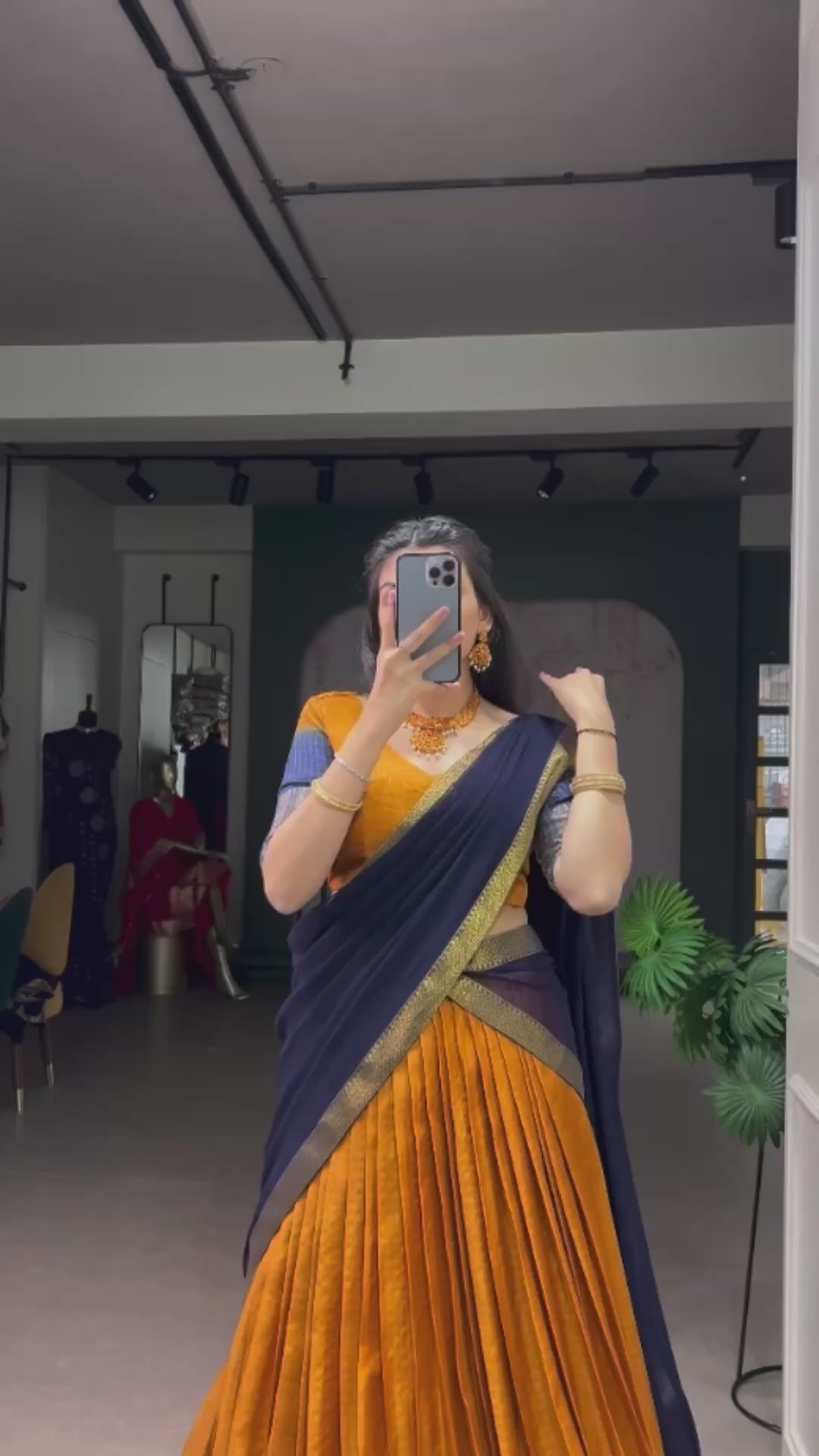 Dola chex Lehenga