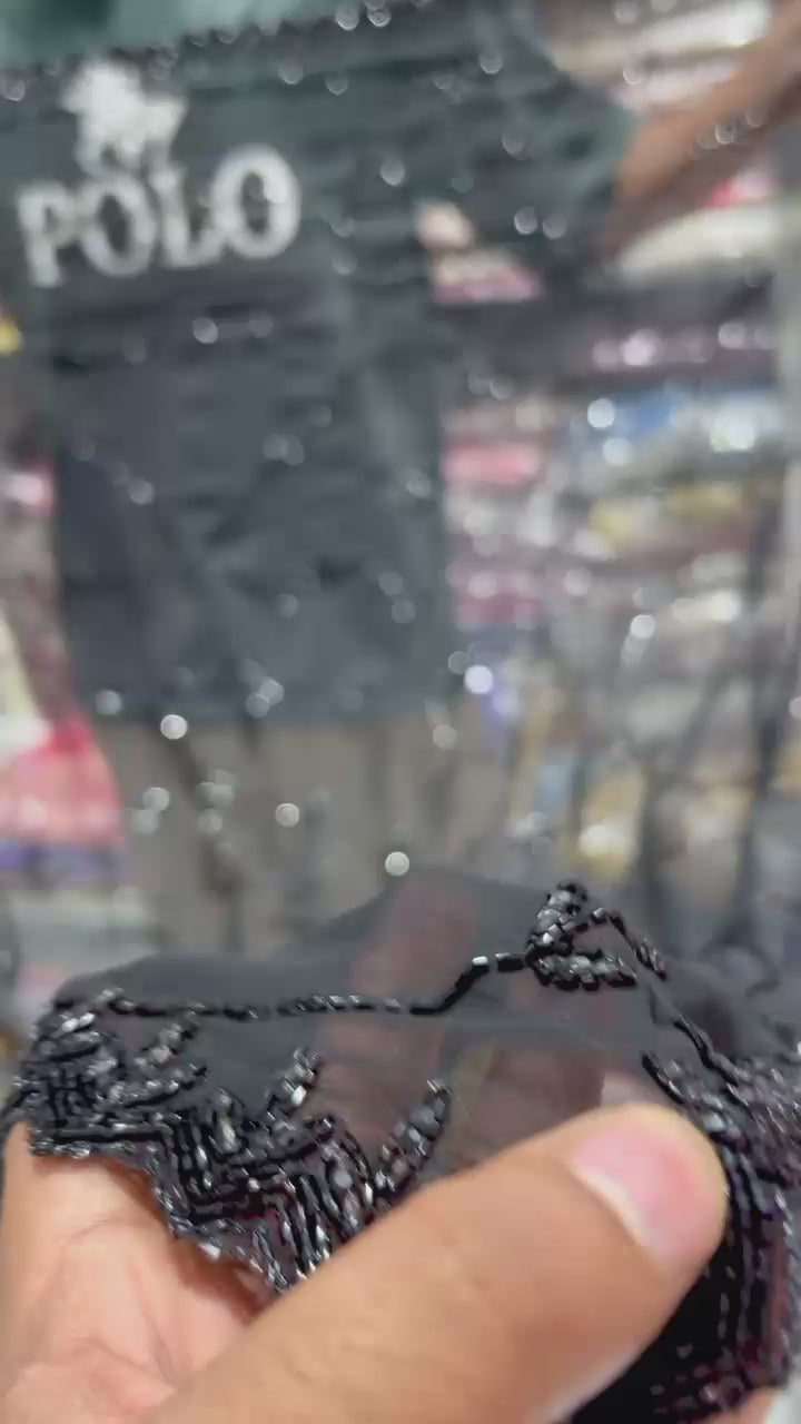 BLACK SAREES