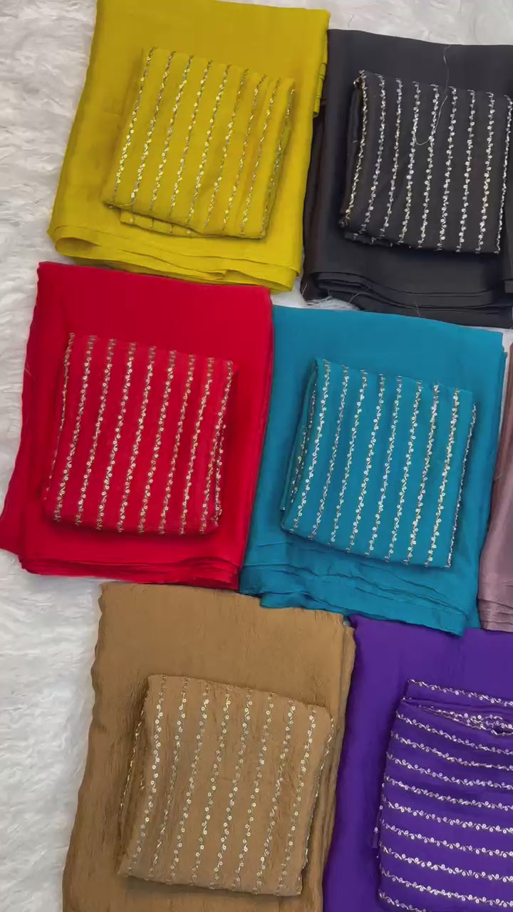 CRUSH DESIGNER SAREE